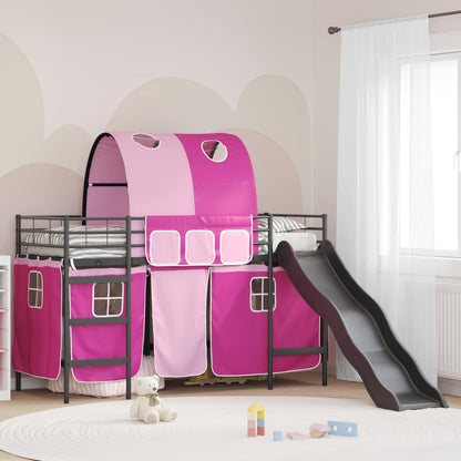 Zwart en Roze 99,5 x 190 cm