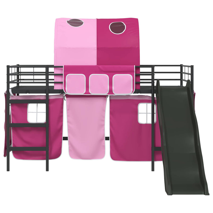 100 X 201 Cm 100 x 200 cm Zwart en roze
