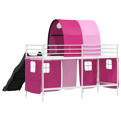 Wit en Roze 74,5 x 190 cm