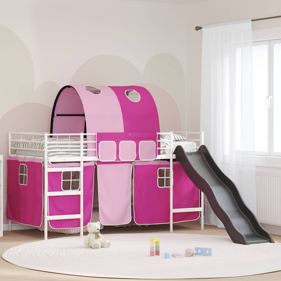 90 X 201 Cm 90 x 200 cm Wit en roze