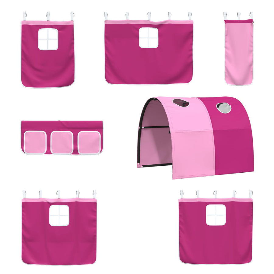 90 X 201 Cm 90 x 200 cm Wit en roze