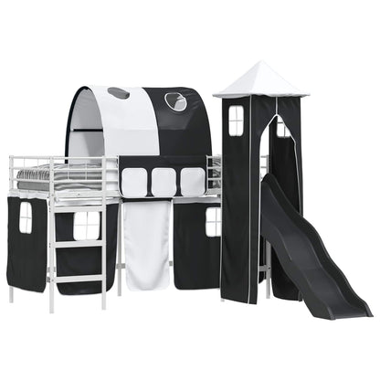 Wit en zwart 99,5 x 190 cm