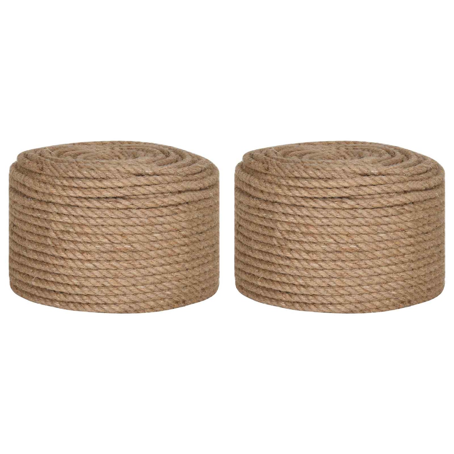 Jute Touw 2 pcs 2 mm 100 m Naturel 100% Tossa jute
