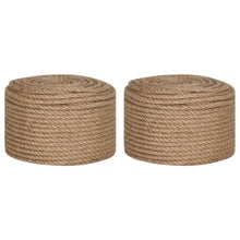 Jute Touw 2 pcs 2 mm 100 m Naturel 100% Tossa jute