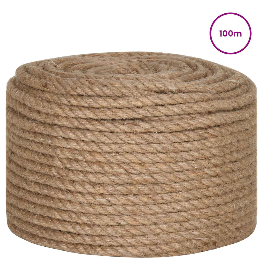 Jute Touw 10 pcs 2 mm Naturel 100% Tossa jute