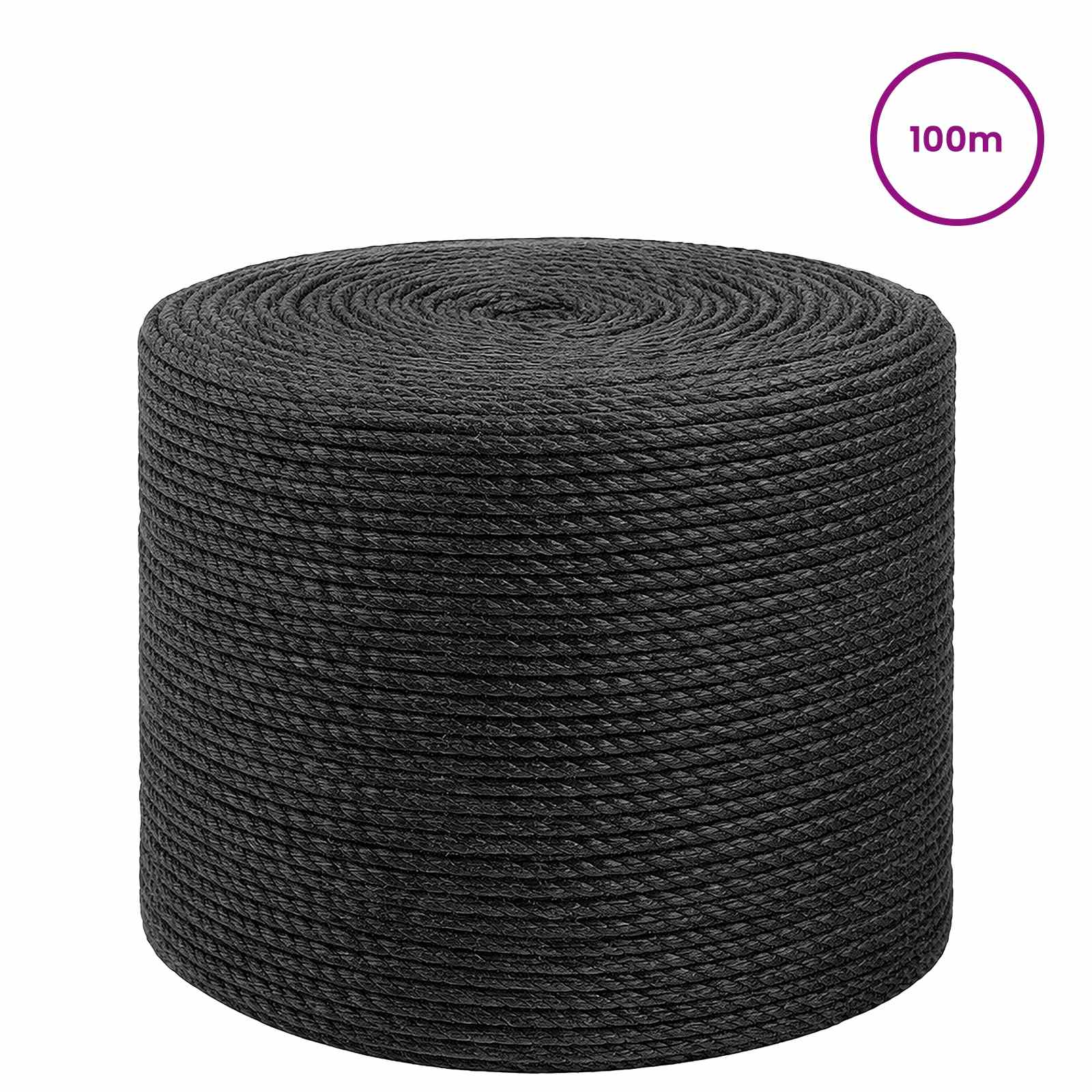 Jute Touw 10 pcs 2 Zwart 100% Tossa jute
