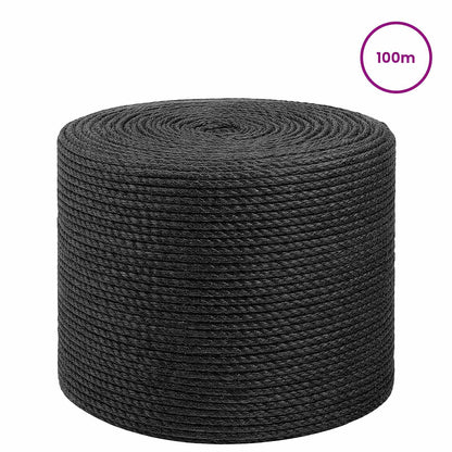 Jute Touw 10 pcs 2 Zwart 100% Tossa jute