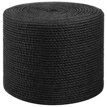 Jute Touw 4 Zwart 100% Tossa jute