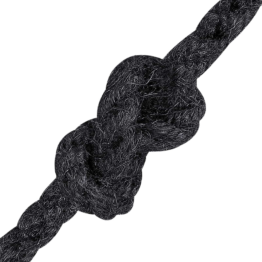 Jute Touw 8 Zwart 100% Tossa jute