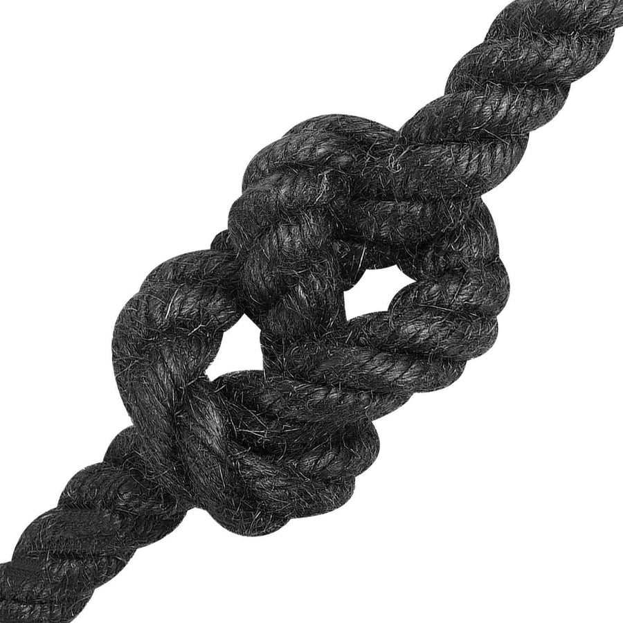 Jute Touw 12 Zwart 100% Tossa jute