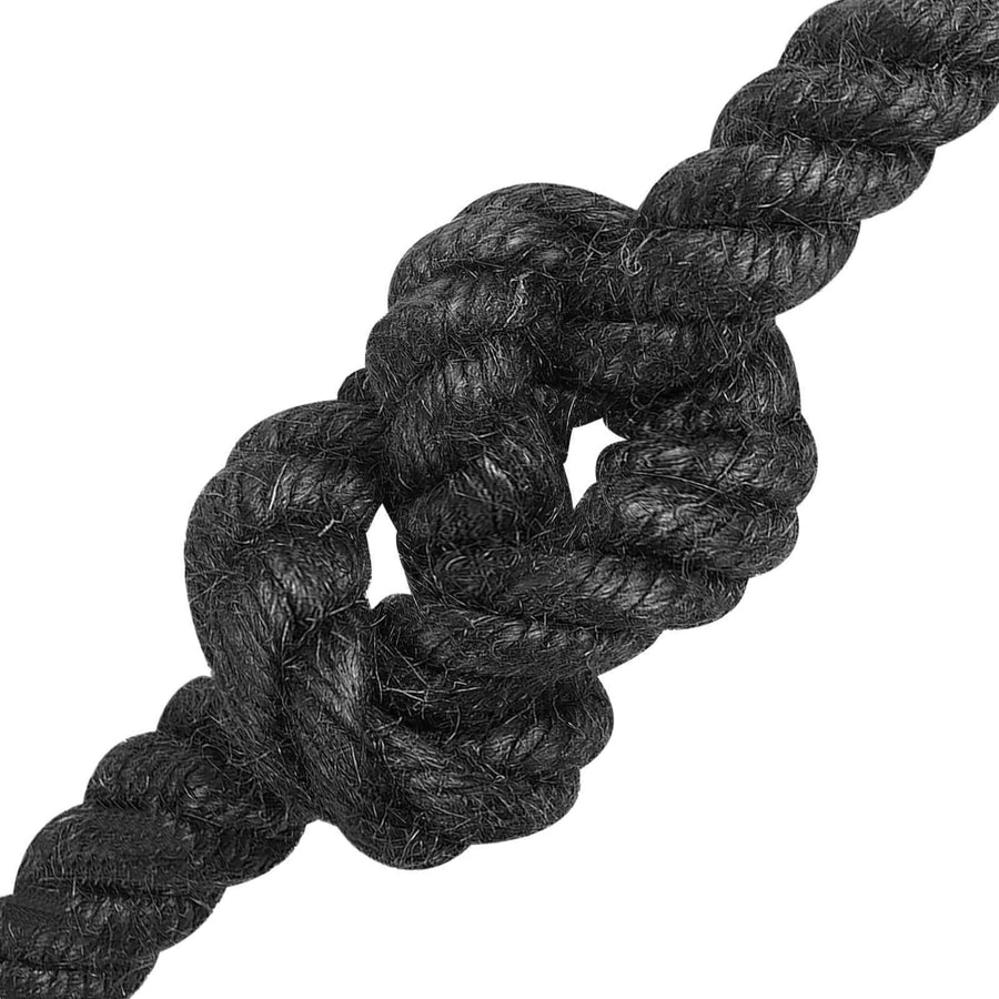 Jute Touw 14 Zwart 100% Tossa jute