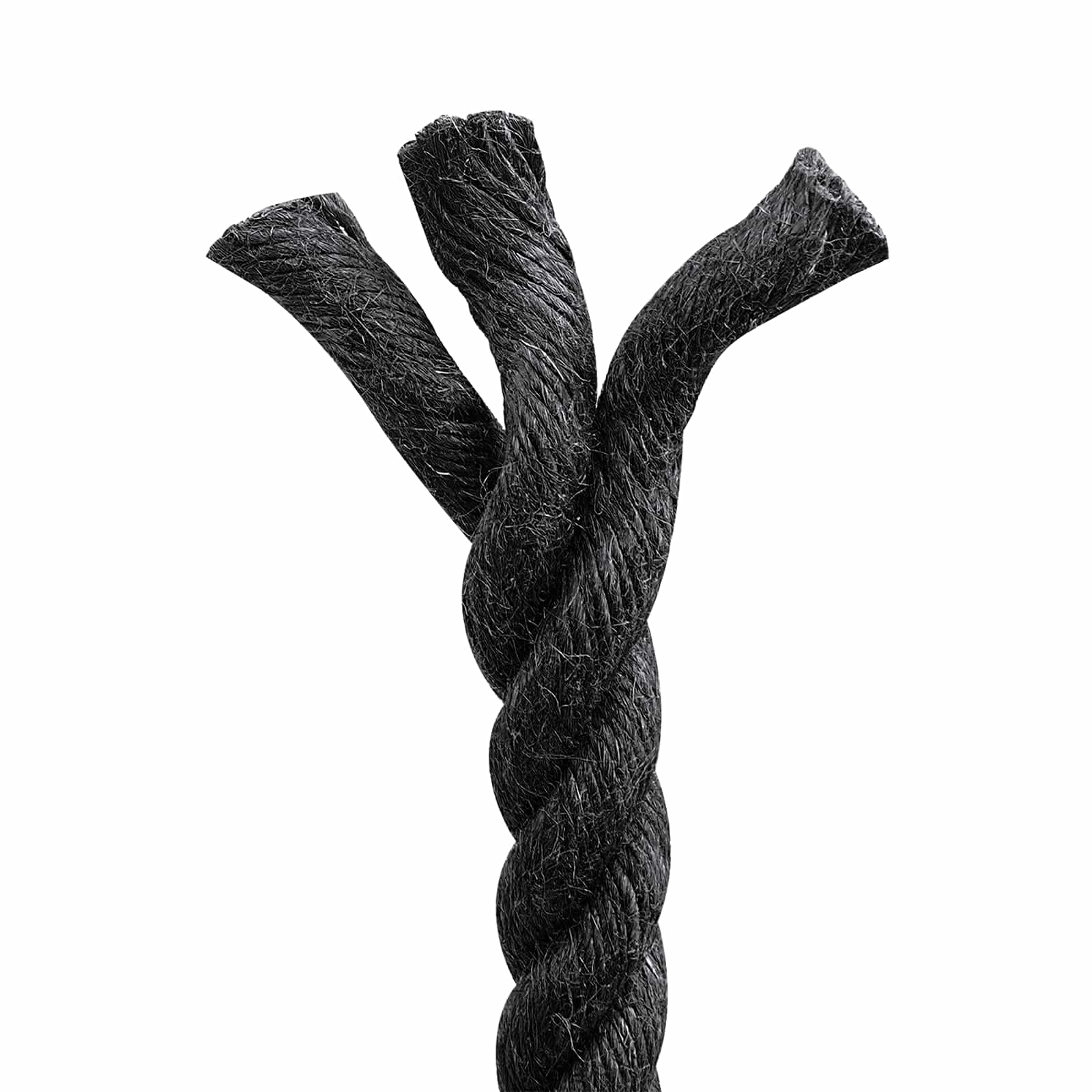 Jute Touw 16 Zwart 100% Tossa jute