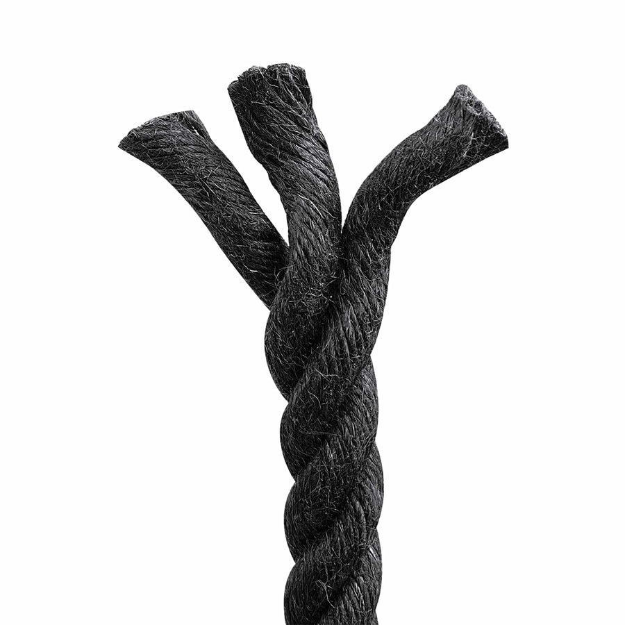 Jute Touw 16 Zwart 100% Tossa jute