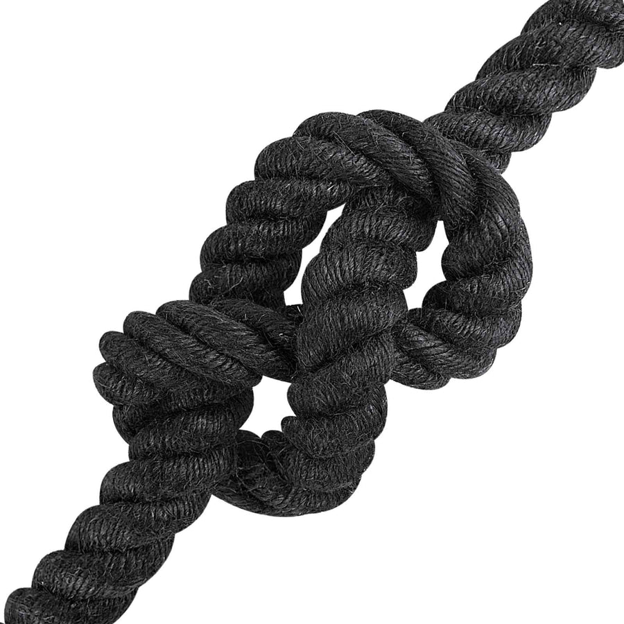 Jute Touw 20 Zwart 100% Tossa jute