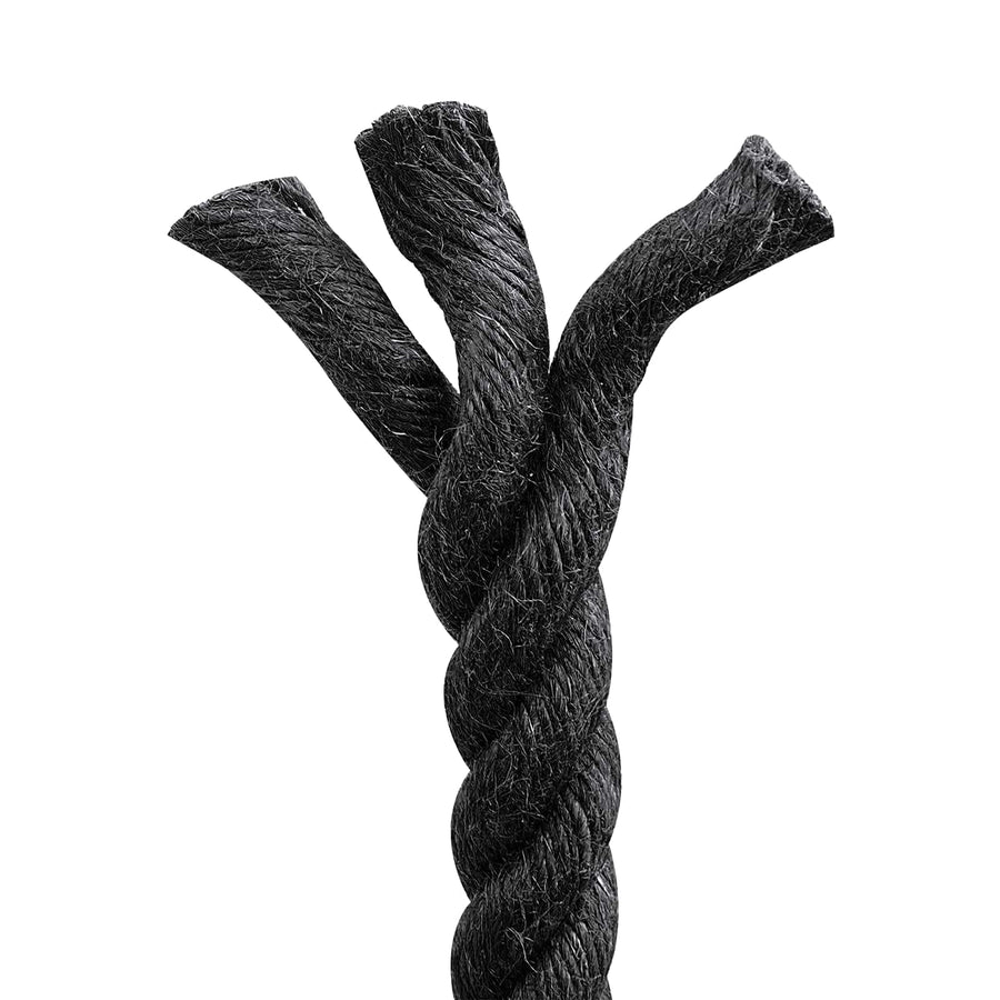 Jute Touw 20 Zwart 100% Tossa jute