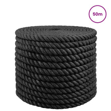 Jute Touw 20 Zwart 100% Tossa jute
