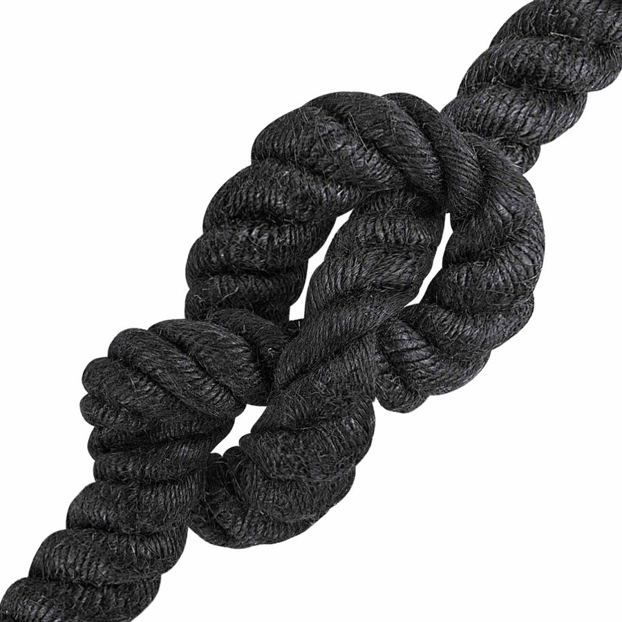 Jute Touw 24 Zwart 100% Tossa jute