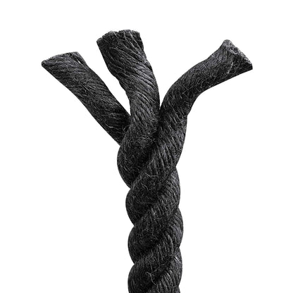 Jute Touw 24 Zwart 100% Tossa jute