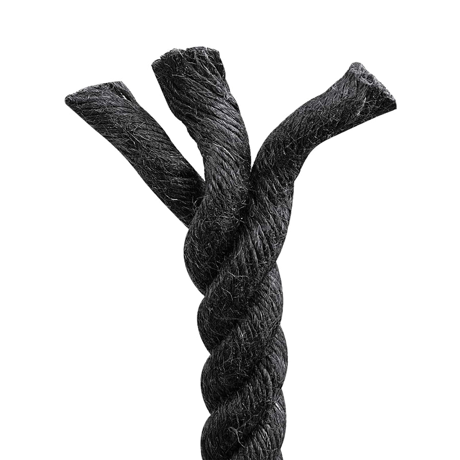 Jute Touw 24 Zwart 100% Tossa jute