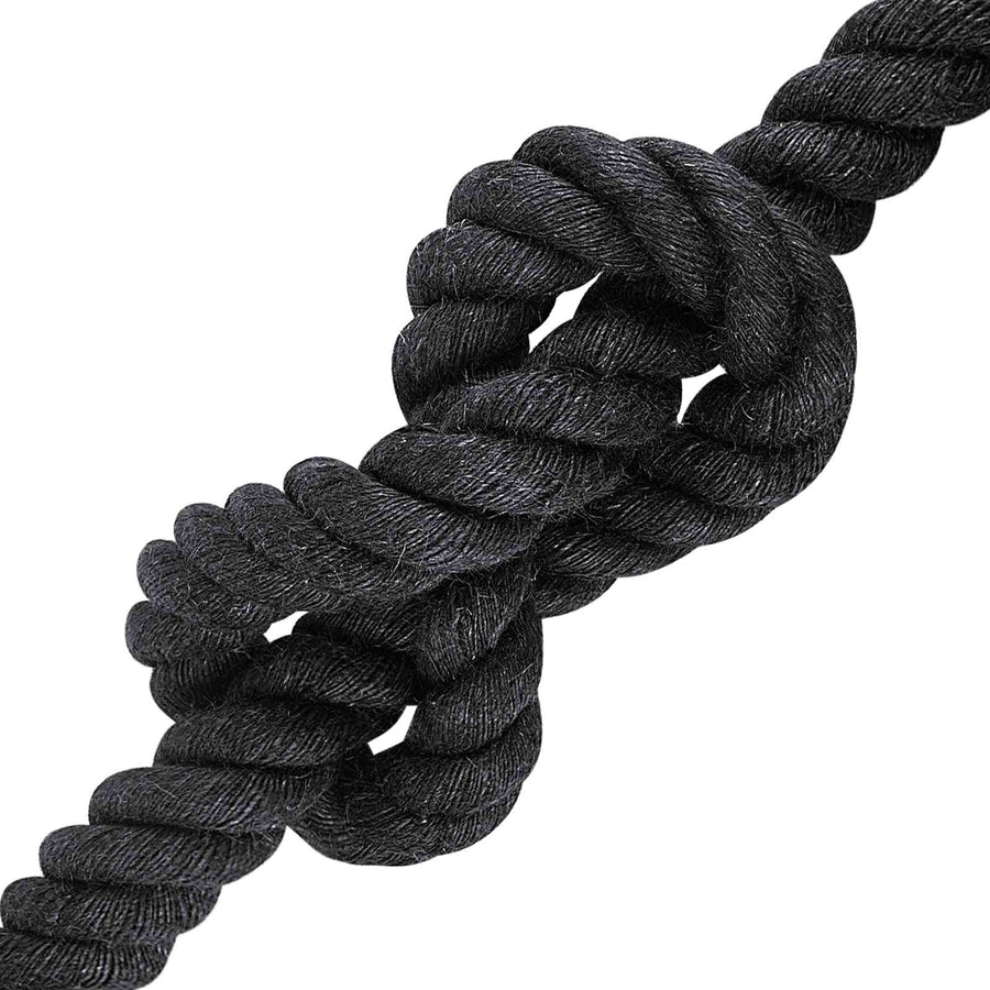 Jute Touw 30 Zwart 100% Tossa jute