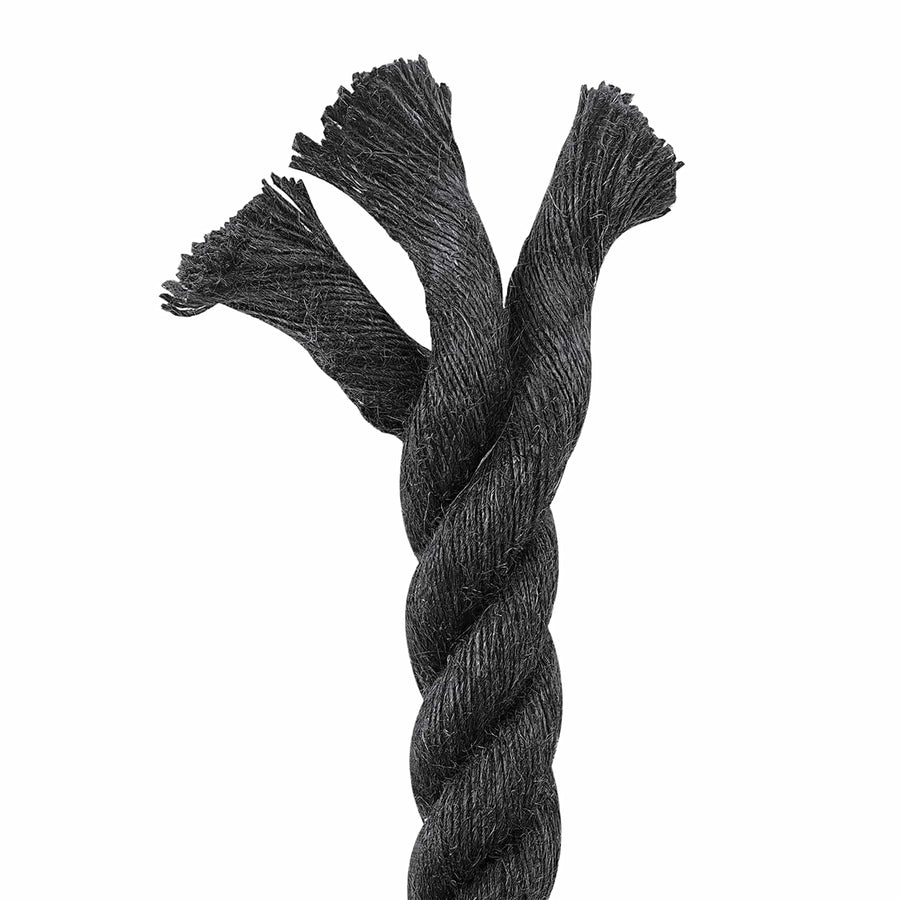 Jute Touw 30 Zwart 100% Tossa jute