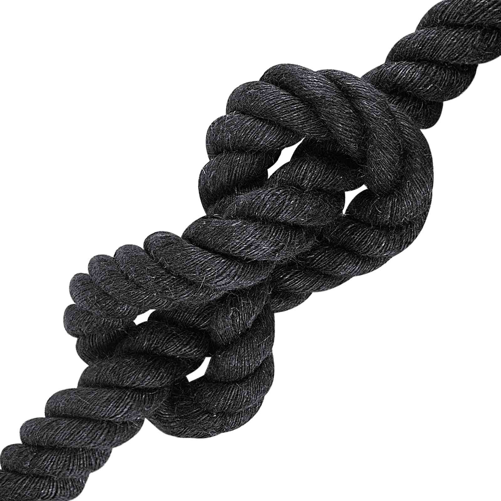 Jute Touw 30 Zwart 100% Tossa jute