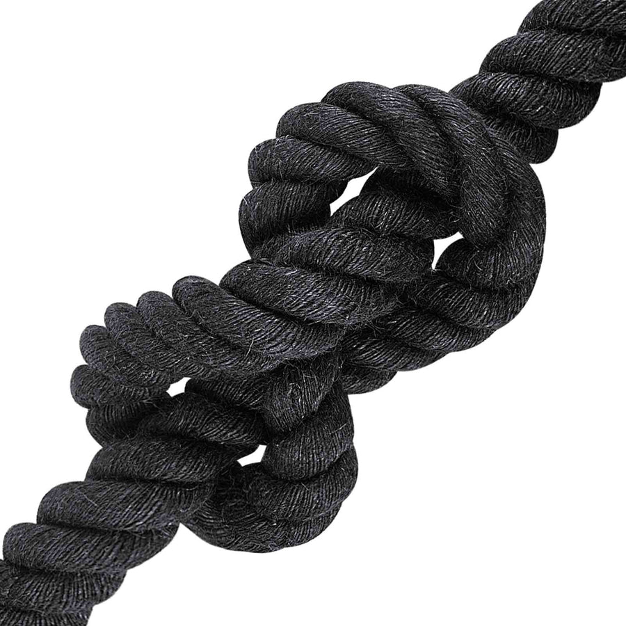Jute Touw 36 Zwart 100% Tossa jute