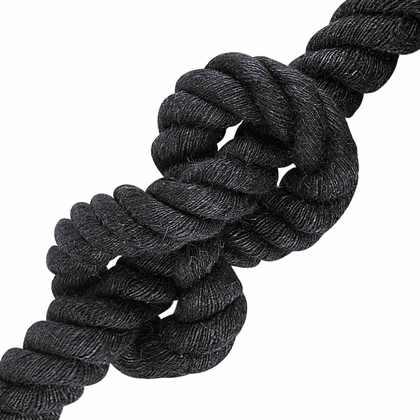 Jute Touw 40 Zwart 100% Tossa jute