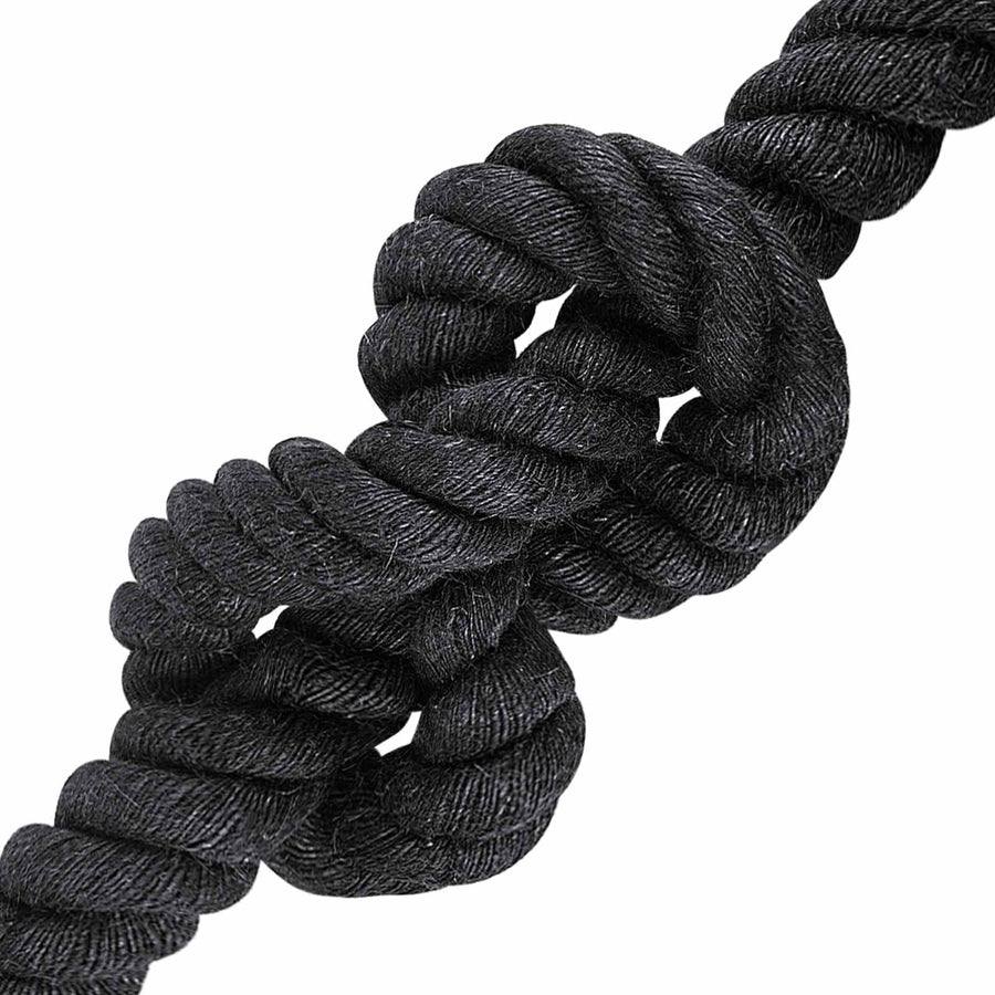 Jute Touw 40 Zwart 100% Tossa jute