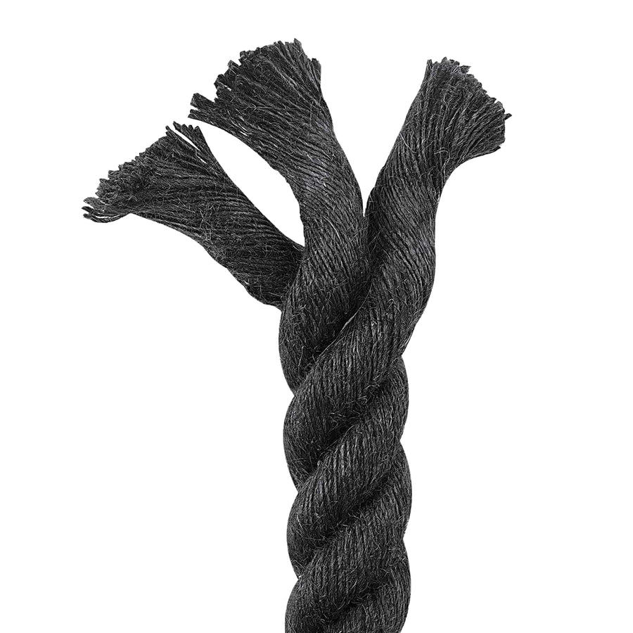 Jute Touw 40 Zwart 100% Tossa jute