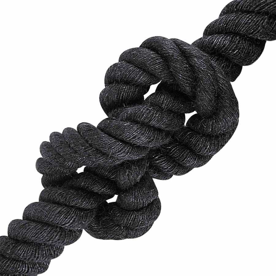 Jute Touw 50 Zwart 100% Tossa jute