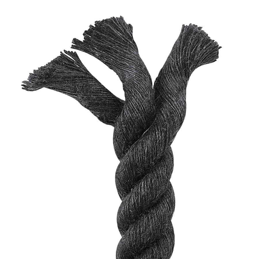 Jute Touw 60 Zwart 100% Tossa jute