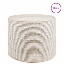 Jute Touw 2 pcs 2 Wit 100% Tossa jute