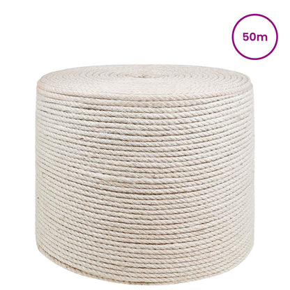 Jute Touw 4 Wit 100% Tossa jute