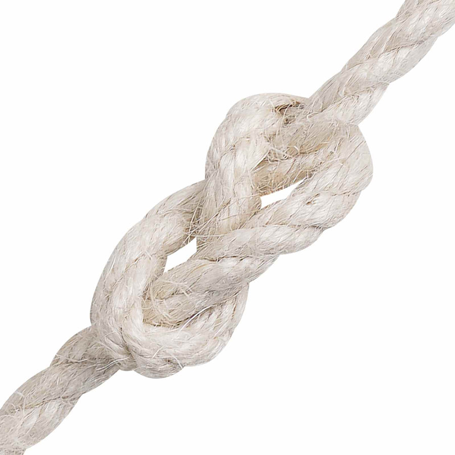 Jute Touw 4 Wit 100% Tossa jute