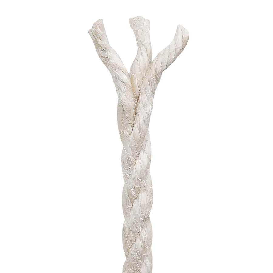 Jute Touw 4 Wit 100% Tossa jute