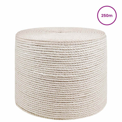 Jute Touw 4 Wit 100% Tossa jute
