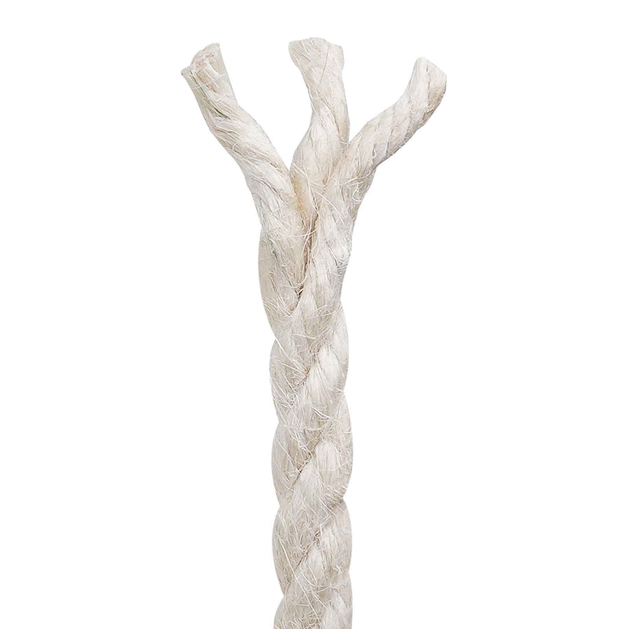 Jute Touw 6 Wit 100% Tossa jute