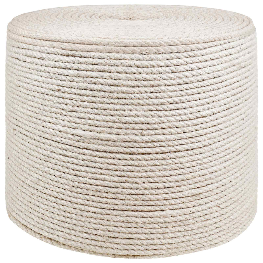 Jute Touw 6 Wit 100% Tossa jute