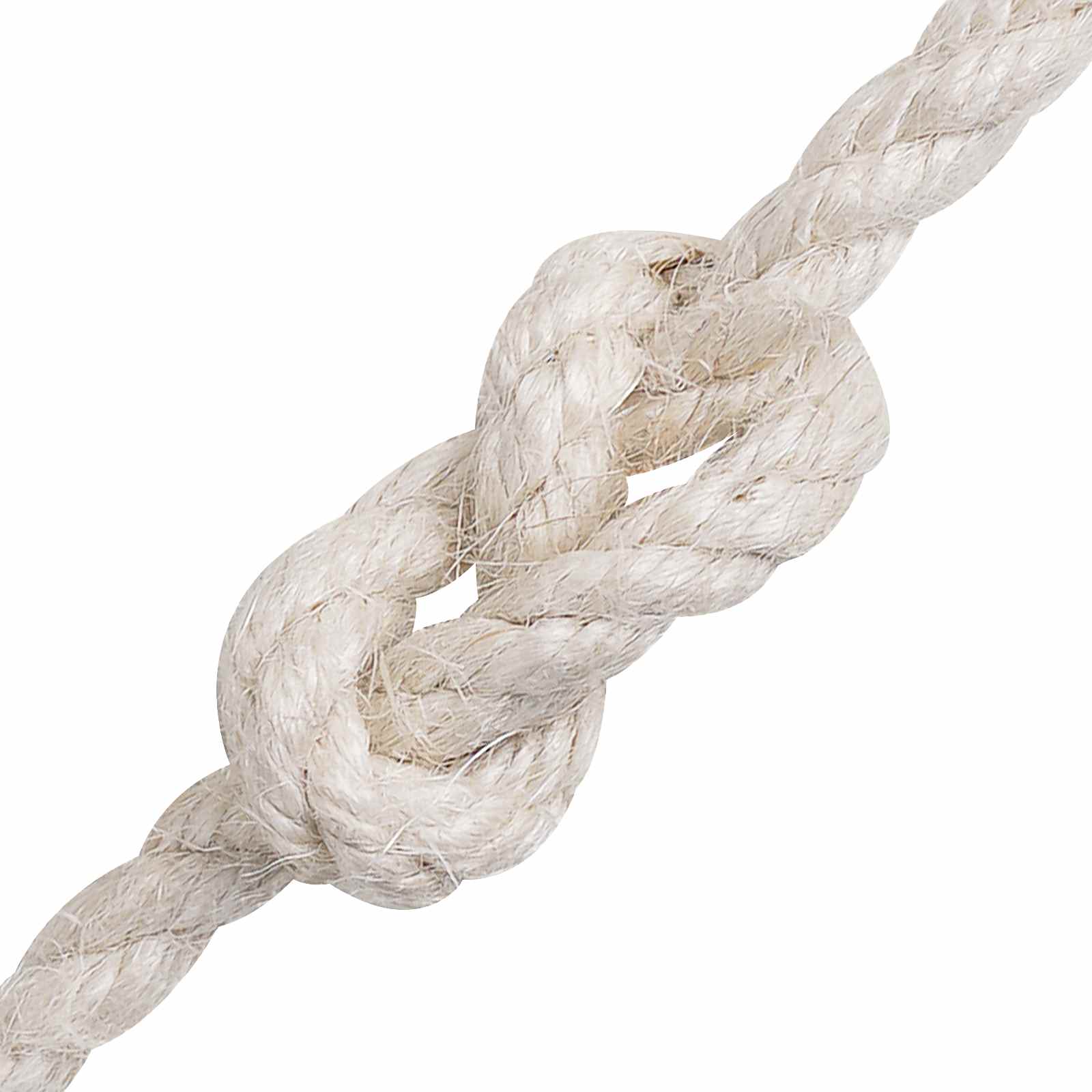 Jute Touw 8 Wit 100% Tossa jute