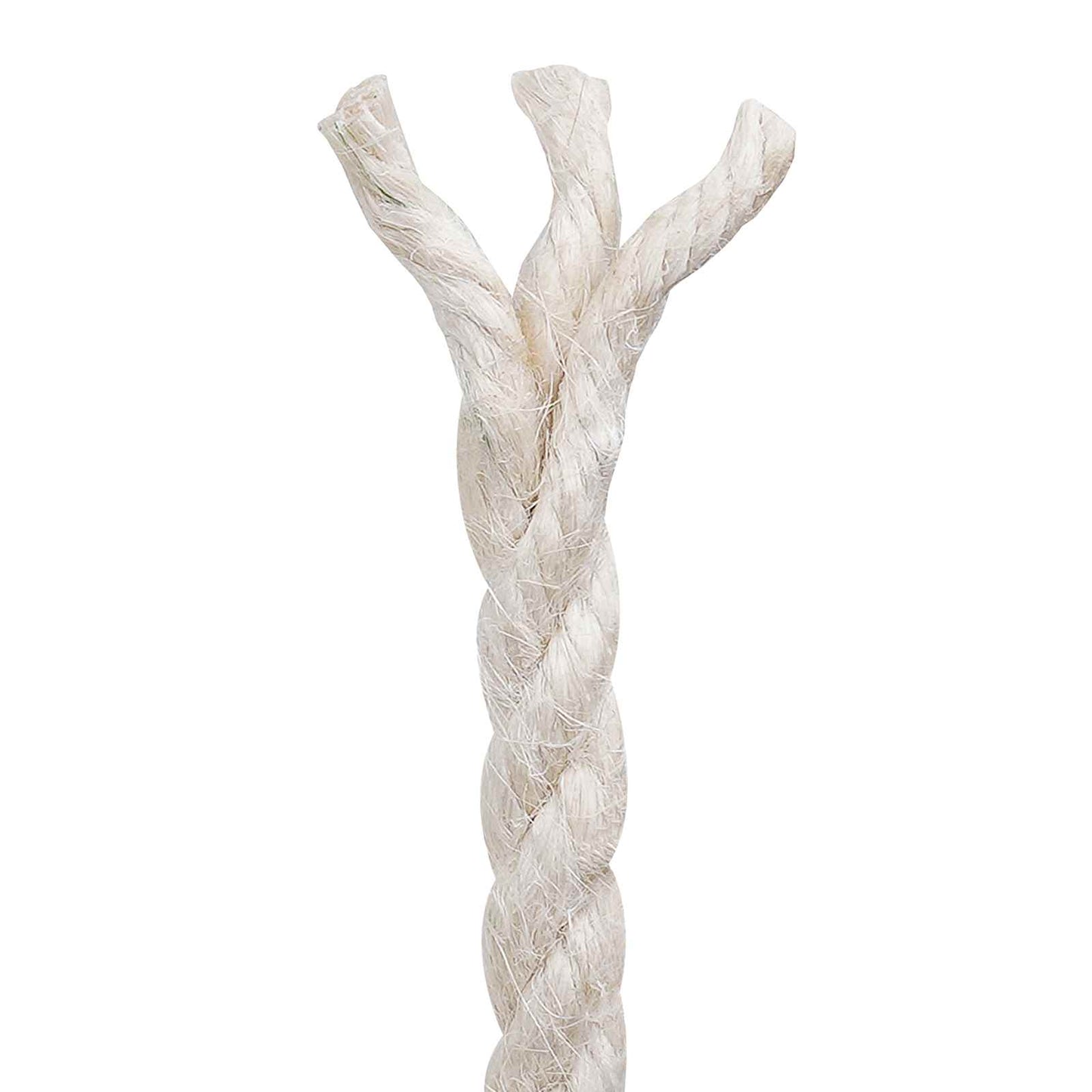 Jute Touw 8 Wit 100% Tossa jute
