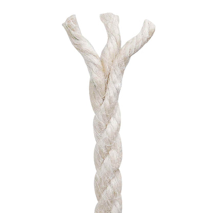 Jute Touw 8 Wit 100% Tossa jute