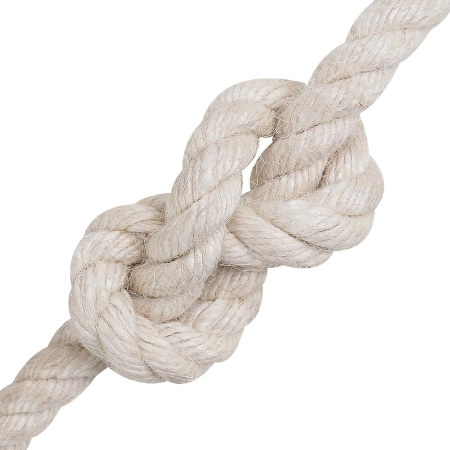 Jute Touw 10 Wit 100% Tossa jute