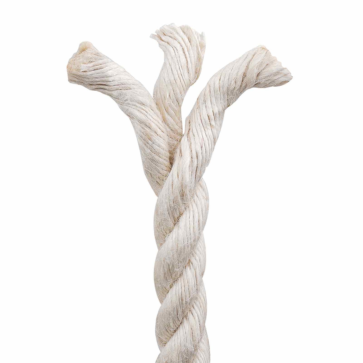 Jute Touw 10 Wit 100% Tossa jute