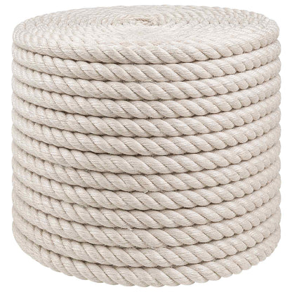 Jute Touw 10 Wit 100% Tossa jute
