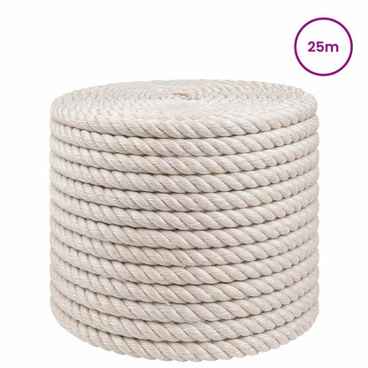 Jute Touw 10 Wit 100% Tossa jute