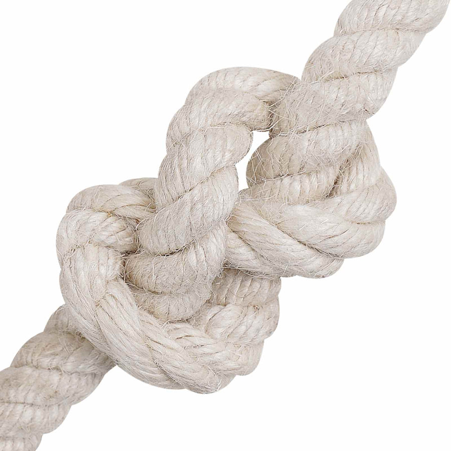 Jute Touw 14 Wit 100% Tossa jute