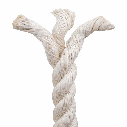 Jute Touw 14 Wit 100% Tossa jute