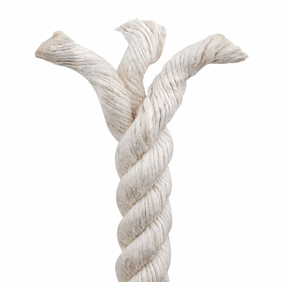 Jute Touw 24 Wit 100% Tossa jute