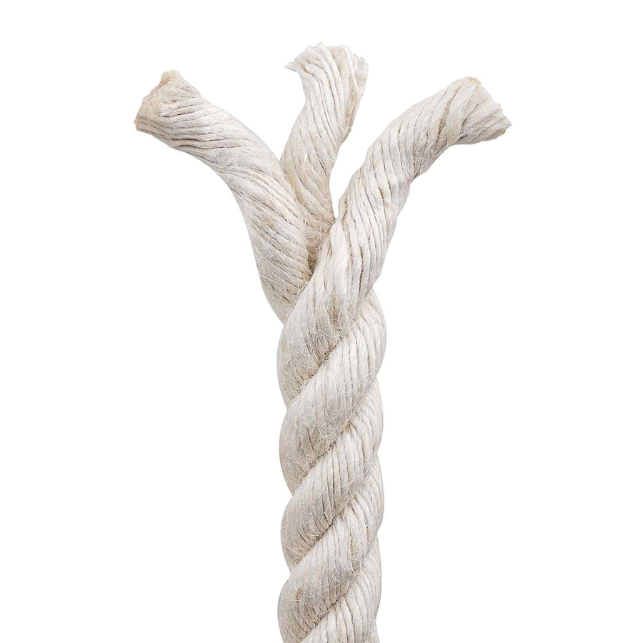 Jute Touw 30 Wit 100% Tossa jute